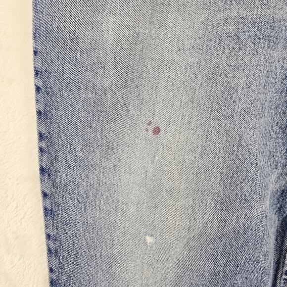 Vintage Anchor Blue Loose Jeans 40x32 Fits 39x30 Baggy Distressed Y2K Skater 90s - Picture 5 of 15